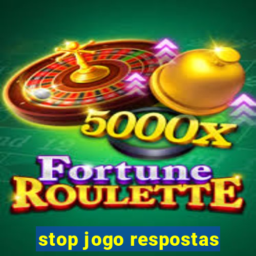 stop jogo respostas